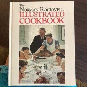 Norman Rockwell Illustrated Cookbook - White Cover